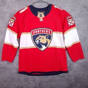 ADIDAS Florida Panthers Jonathan Huberdeau #11 NHL Authentic Jersey Mens 50 Red‎